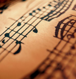 Close Up of Music