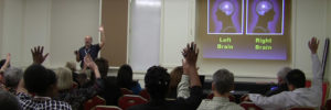 Tom Nixon leads an Advanced PowerPoint Workshop